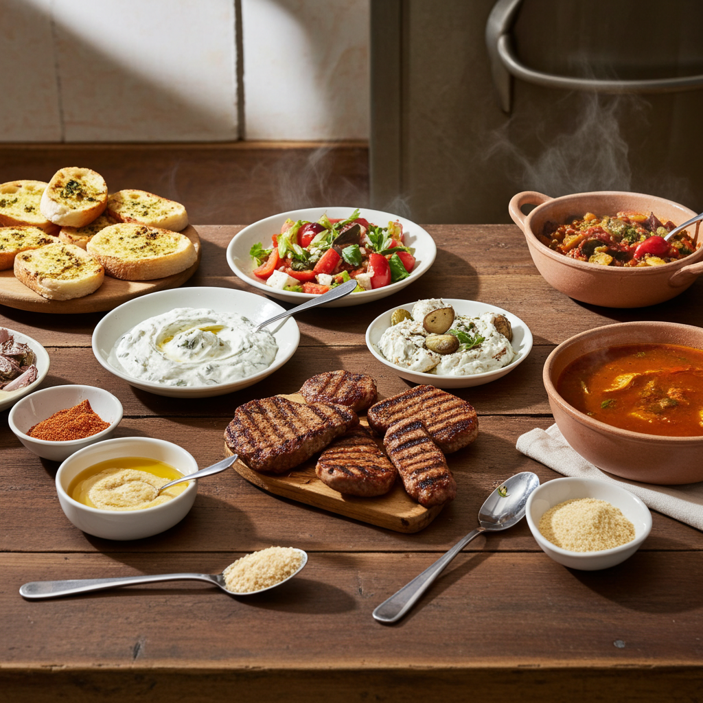 ground garlic - garlic powder