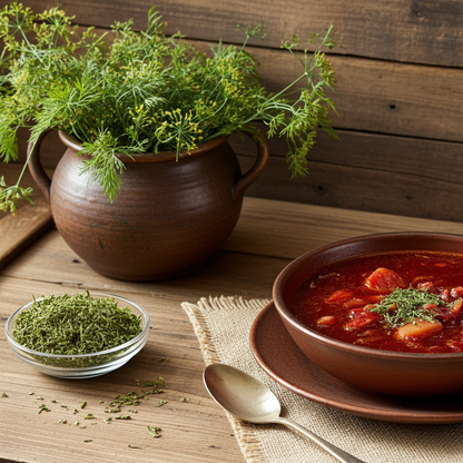 Dillspitzen getrocknet | Dill gerebelt