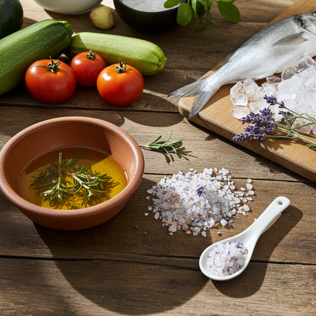 lavender salt (spice preparation)