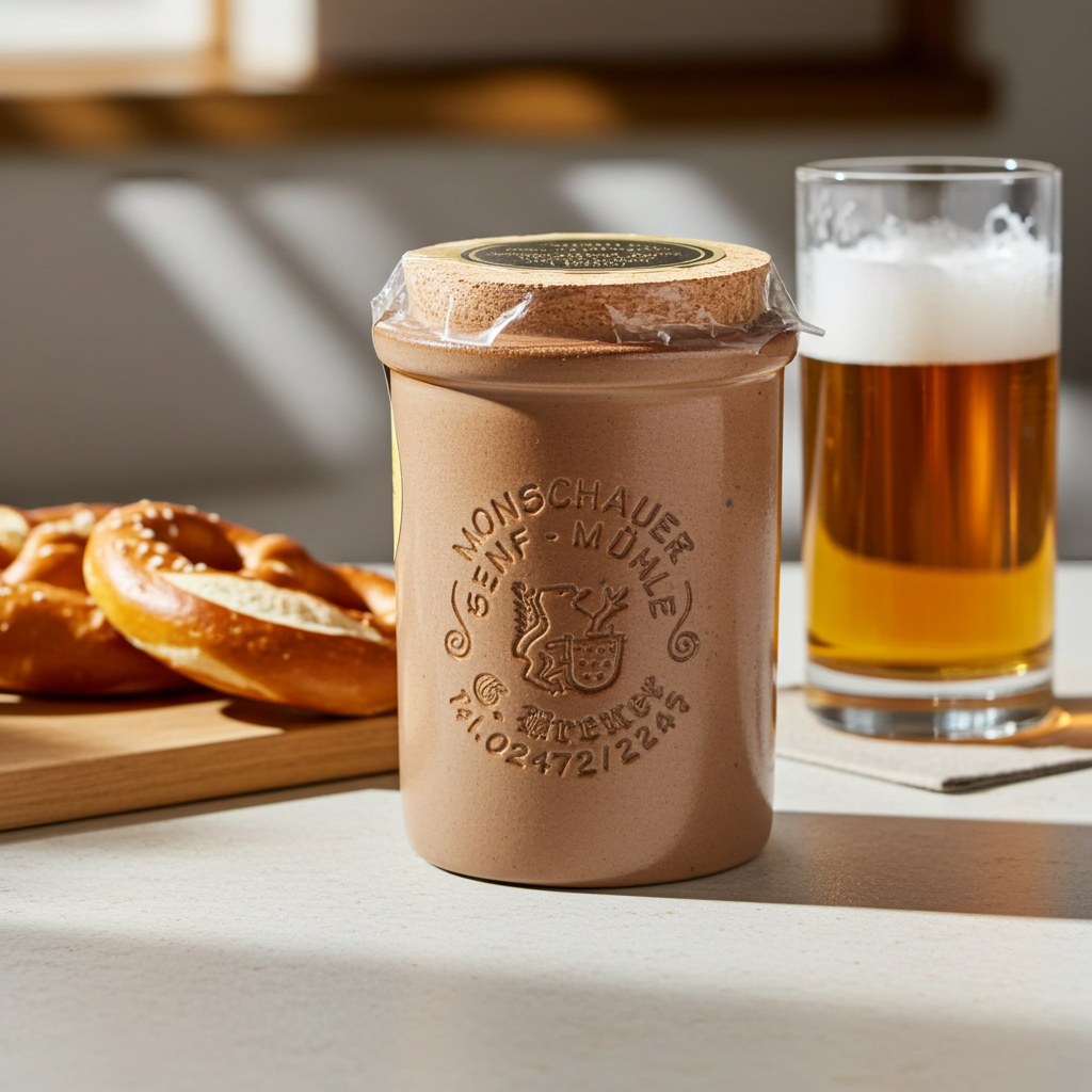 Schlesische Art mit Kümmel Senf- Monschauer Senf - 100ml – Produktbild 4