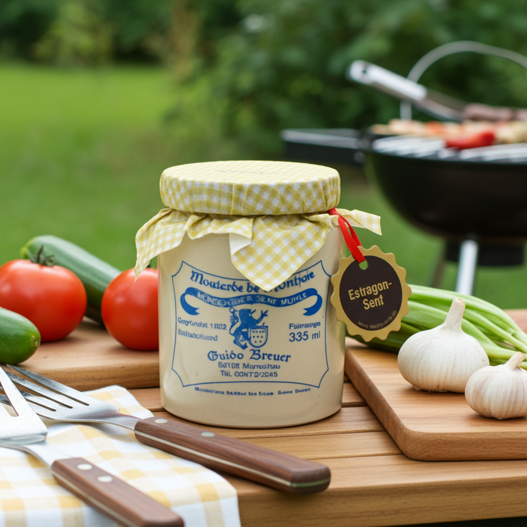 Estragon-Senf Monschauer Senf Historische Senfmühle Monschau 335 ml