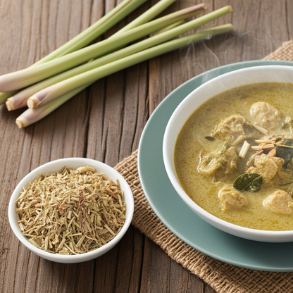 Zitronengras geschnitten | Lemongras