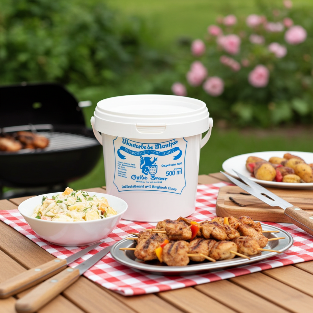 Englisch-Curry-Senf Monschauer Senf Historische Senfmühle Monschau 500 ml