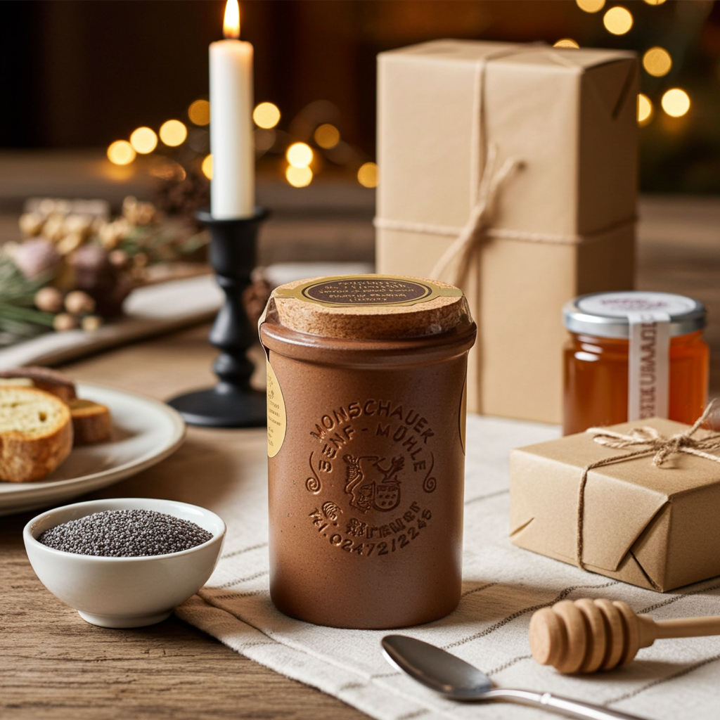 Honig-Mohn-Senf Monschauer Senf Historische Senfmühle Monschau 100 ml