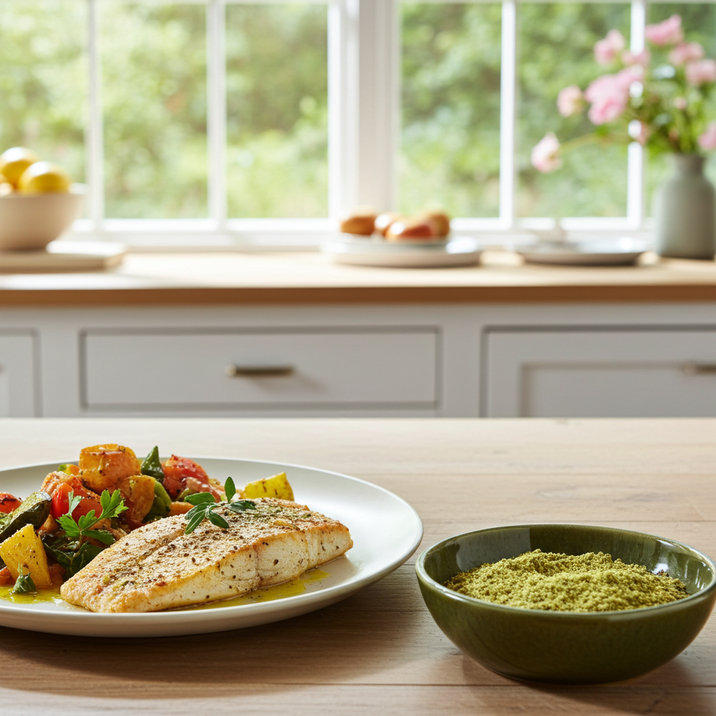fish grill (spice preparation)