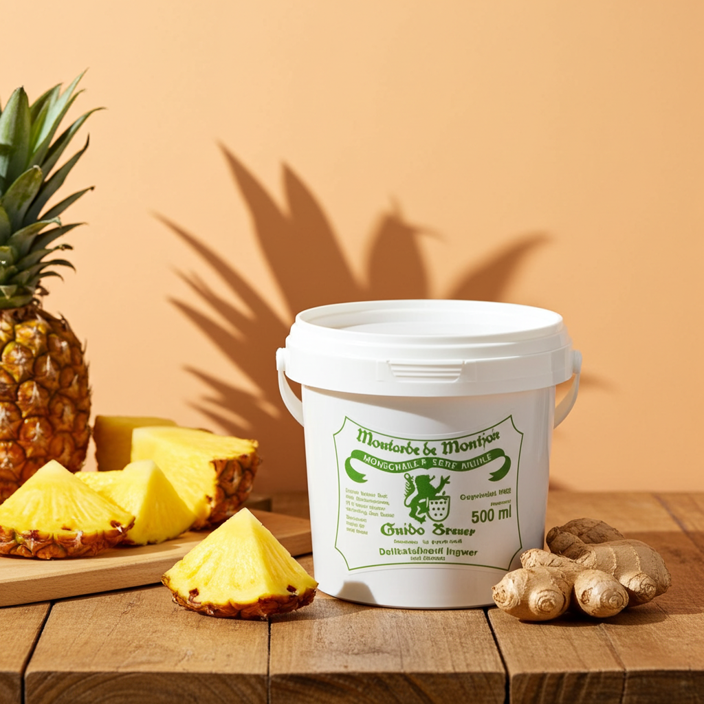 Ingwer-Ananas-Senf - 500 ml – Produktbild 6