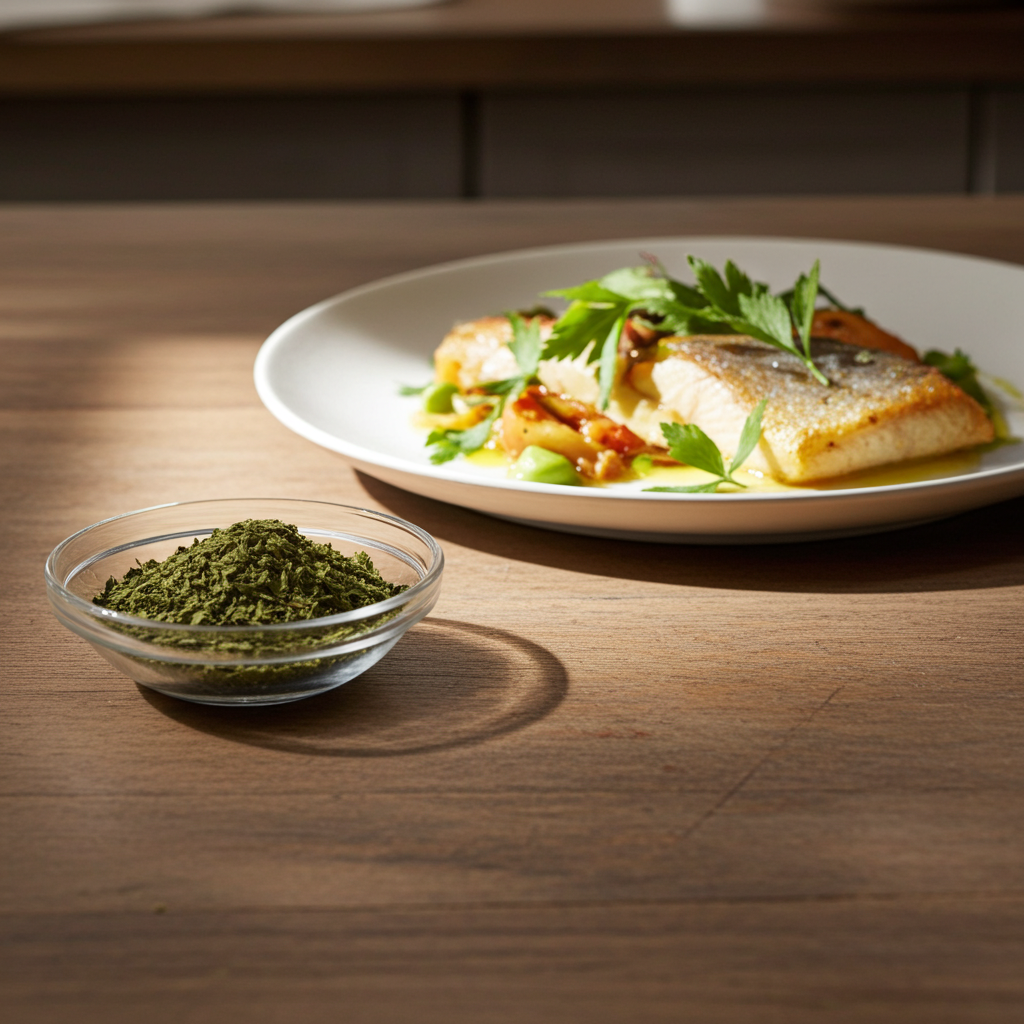 lovage shredded