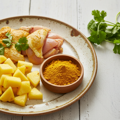 Curry Pineapple (spice preparation)