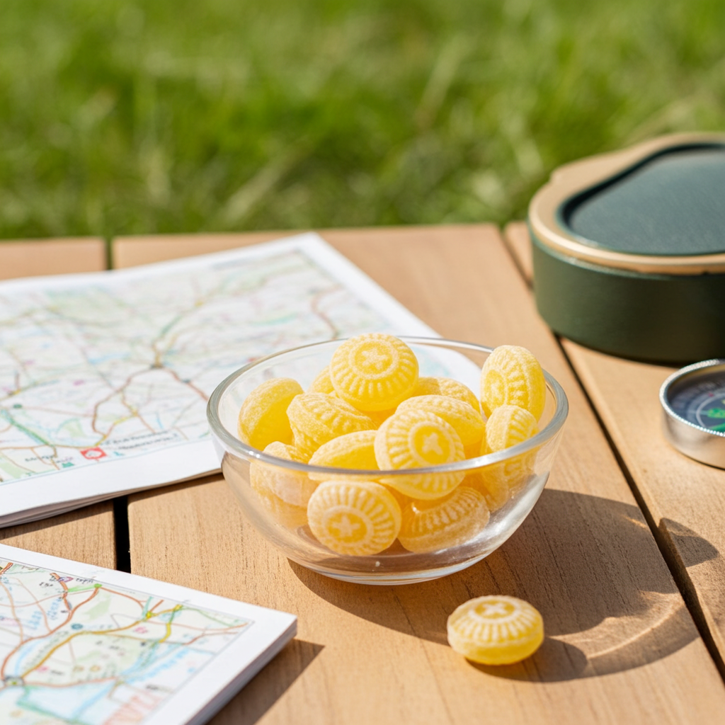 Anis-Drops Kräuterbonbons Verpackung