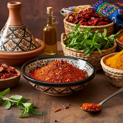 rose harissa (spice preparation)