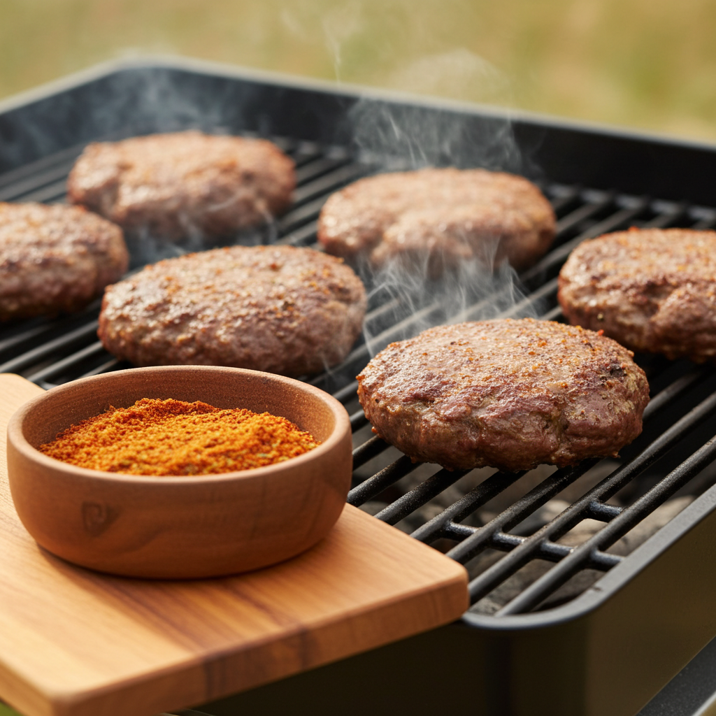minced meat (spice mixture)