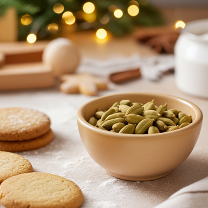 Cardamome verte (en enveloppe, entière)