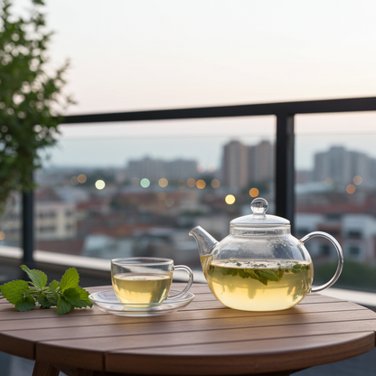 Melissenblätter geschnitten | Melissentee