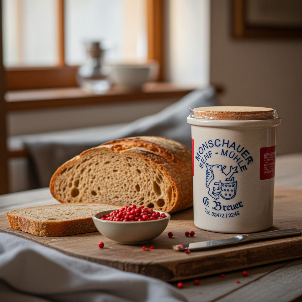 Feuriger Emil Monschauer Senf Historische Senfmühle Monschau 200 ml