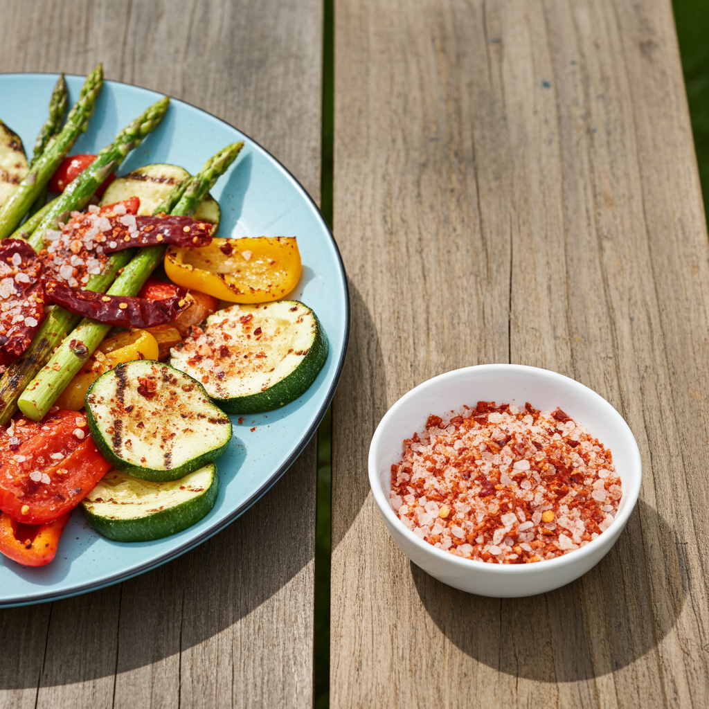 coarse chili salt (spice preparation)