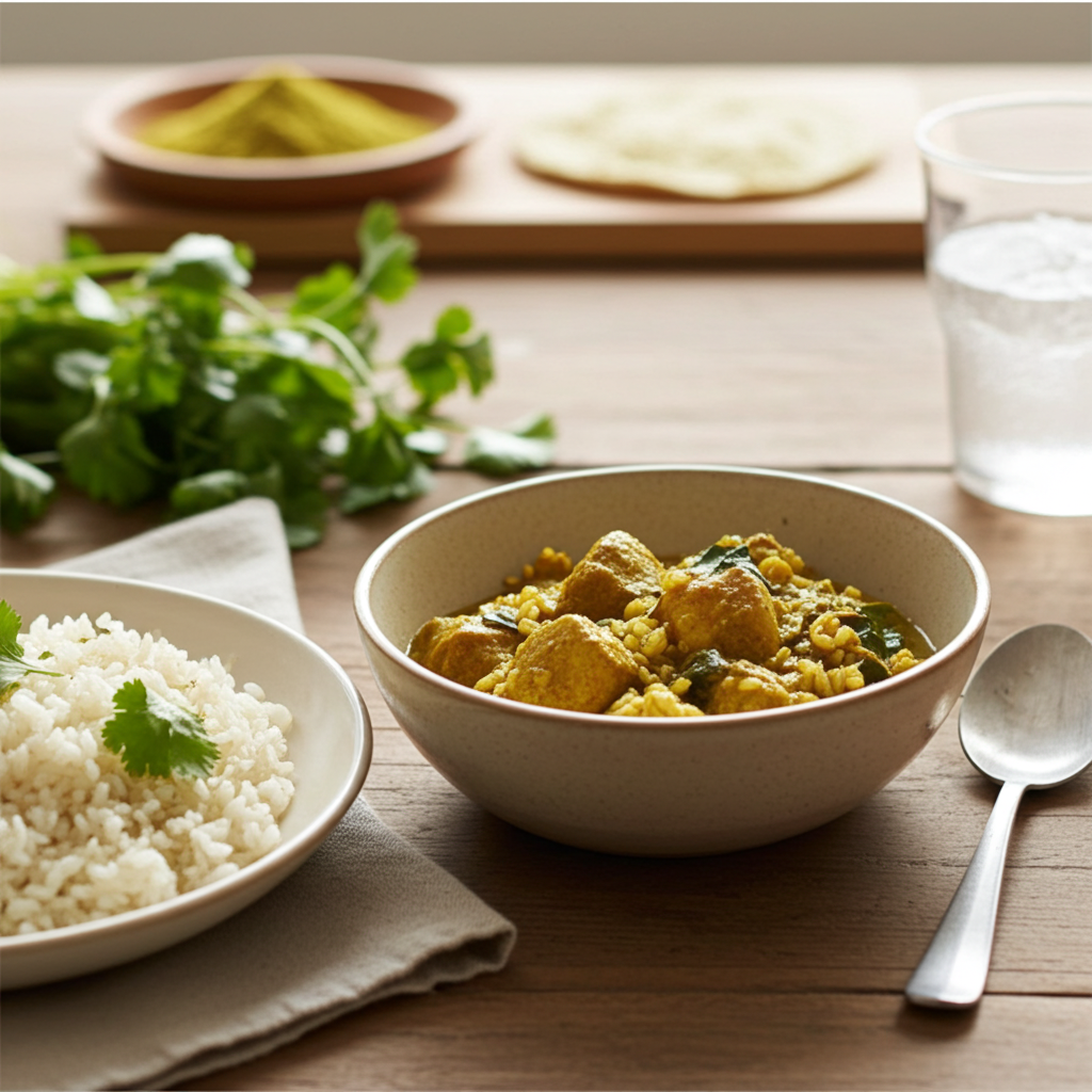 Curry Cilantro (spice preparation)