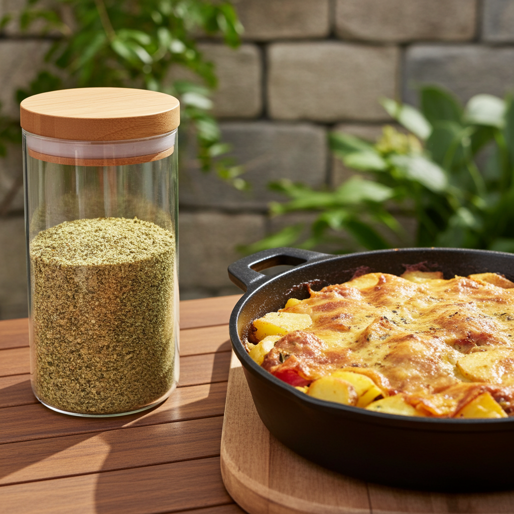 fried potatoes fine (seasoning preparation)