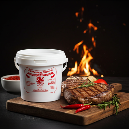 Chili-Senf Monschauer Senf Historische Senfmühle Monschau 500 ml