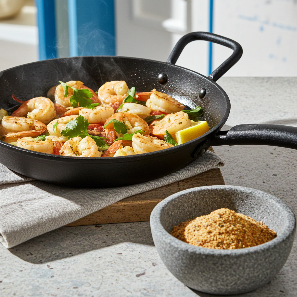 garlic-pepper (spice mixture)
