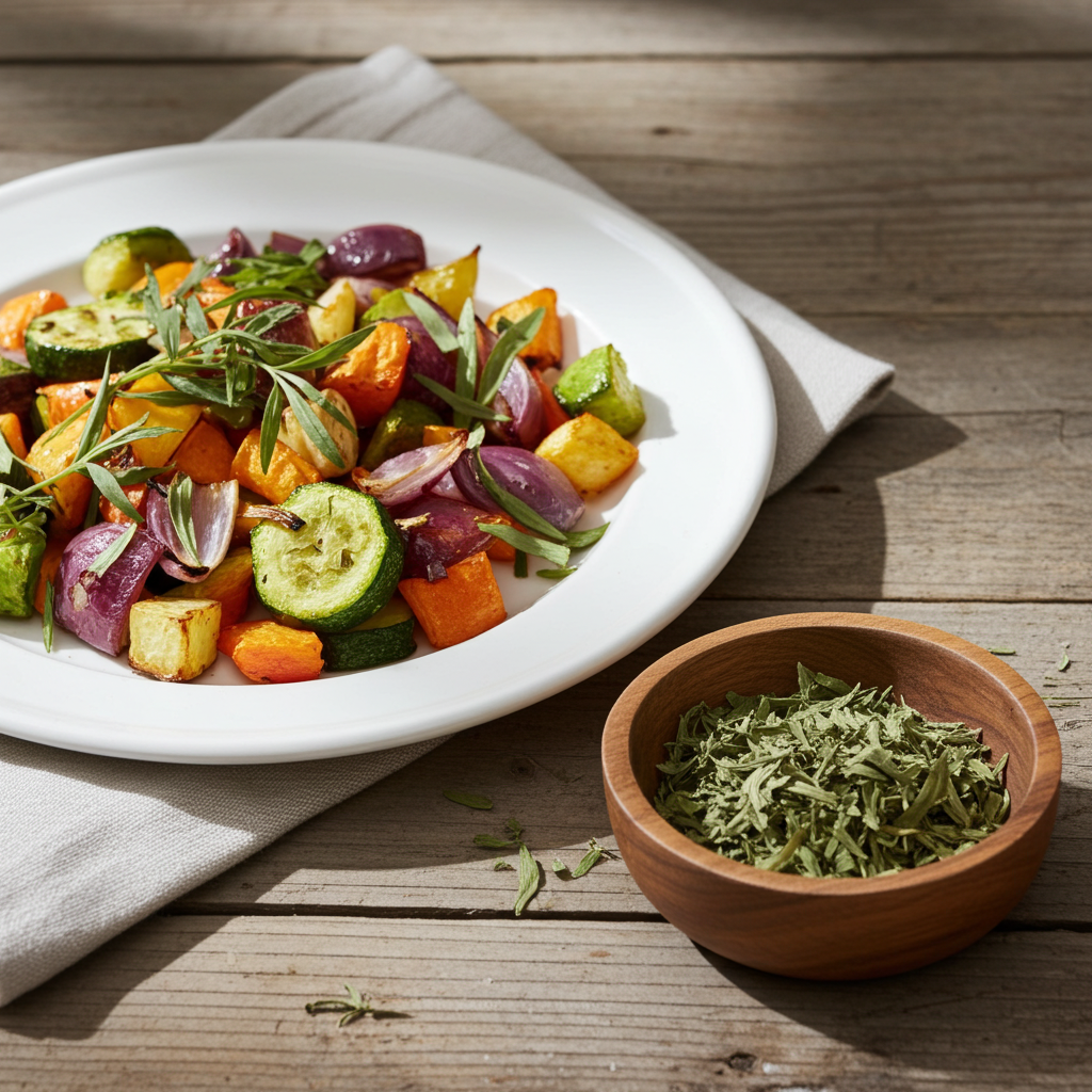 tarragon leaves (shredded)