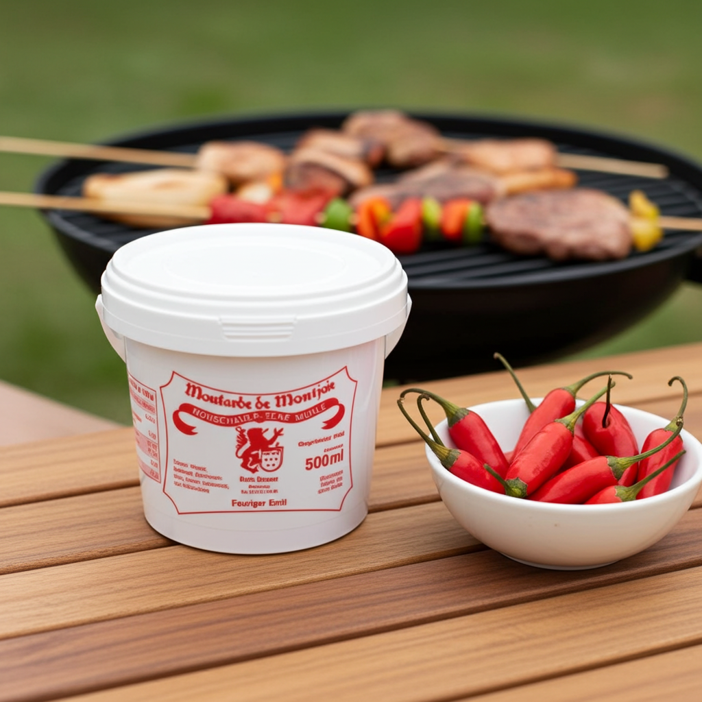 Feuriger Emil Monschauer Senf Historische Senfmühle Monschau 500 ml