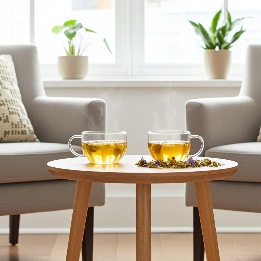 Tisane apaisante pour l'estomac