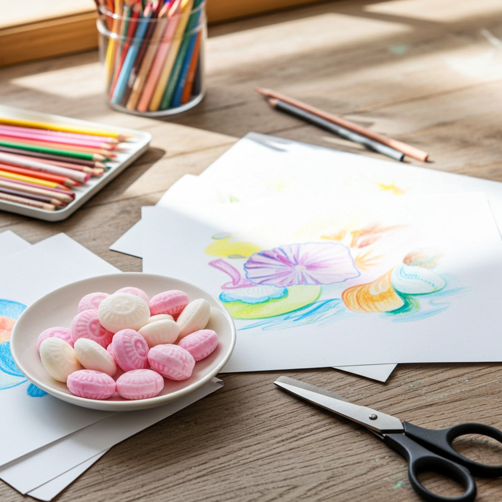 Orientalische Minzdrops Kräuterbonbons Produktansicht