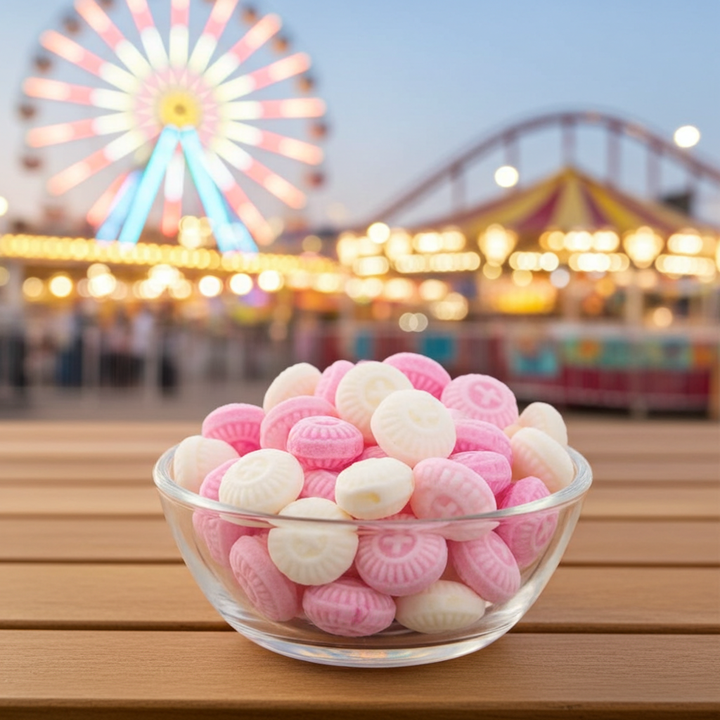 Orientalische Minzdrops Kräuterbonbons Detailansicht
