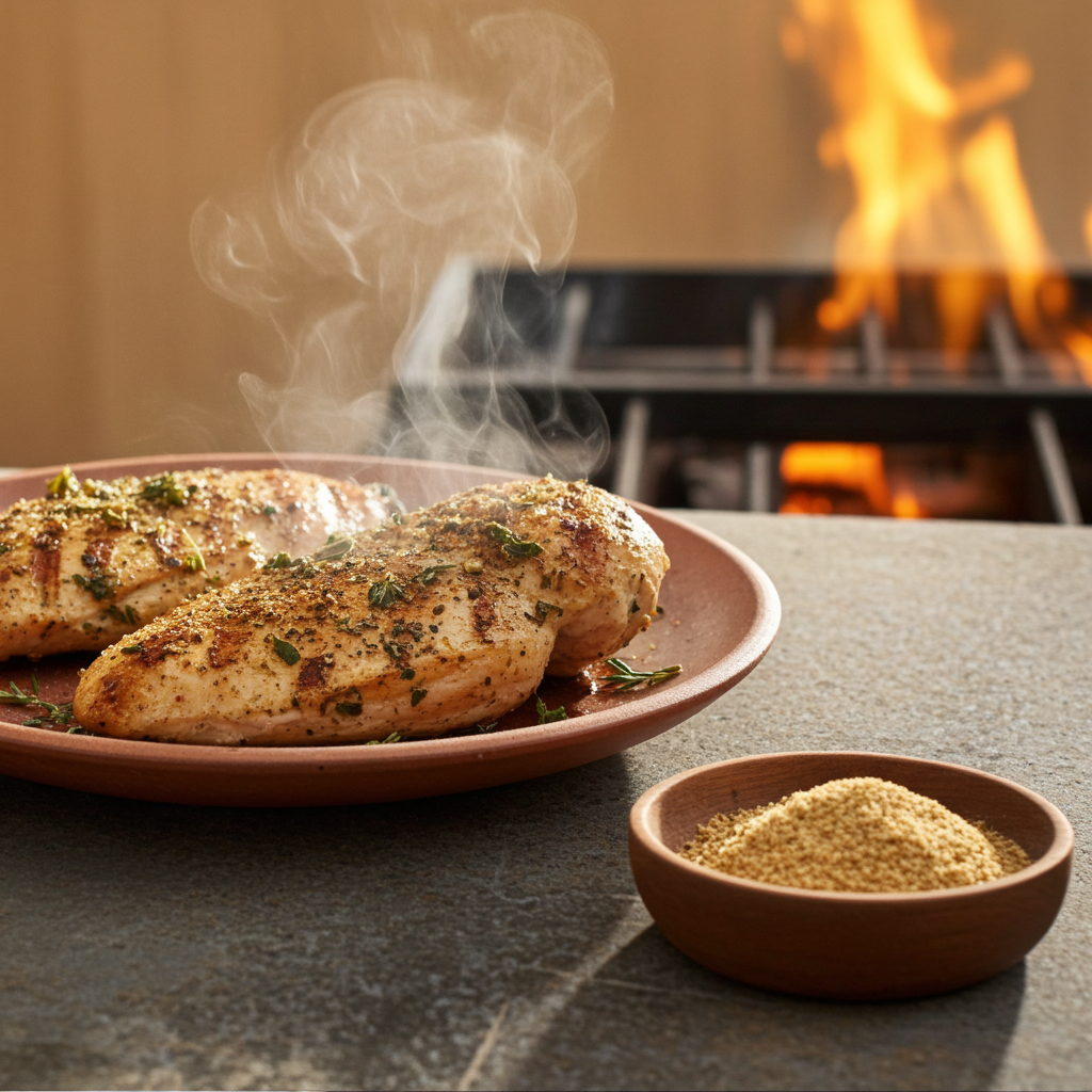 garlic-pepper (spice mixture)