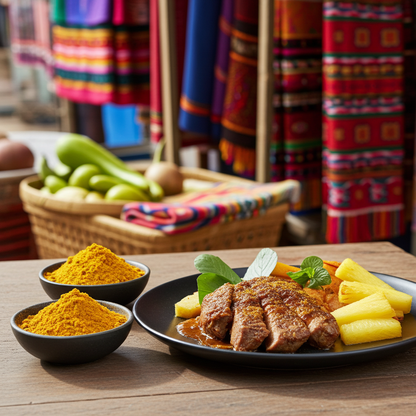 Curry Pineapple (spice preparation)
