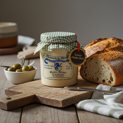 Grüner-Pfeffer-Senf Monschauer Senf Historische Senfmühle Monschau 335 ml